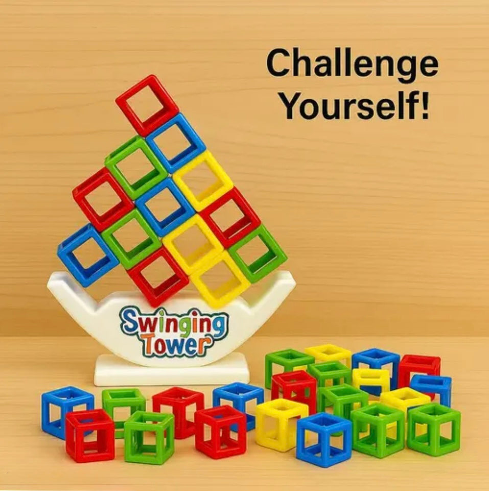 Swinging Tower Building Blocks