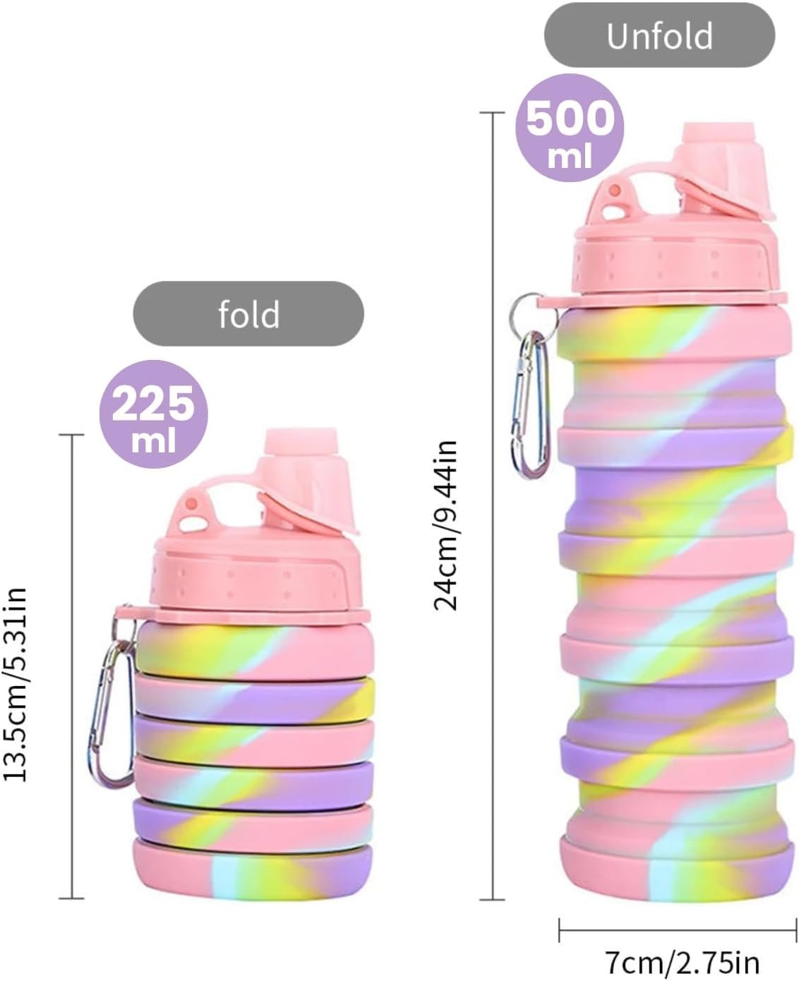 Silicon water bottle