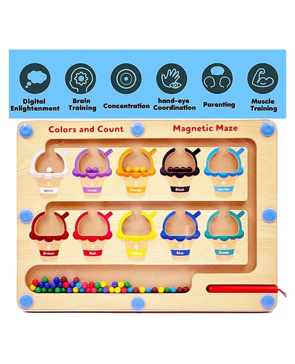 Magnetic Icecream Maze