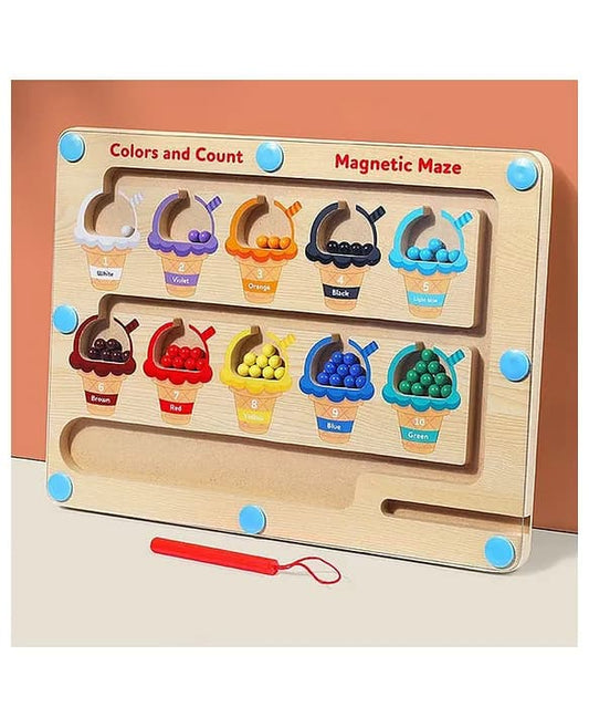 Magnetic Icecream Maze