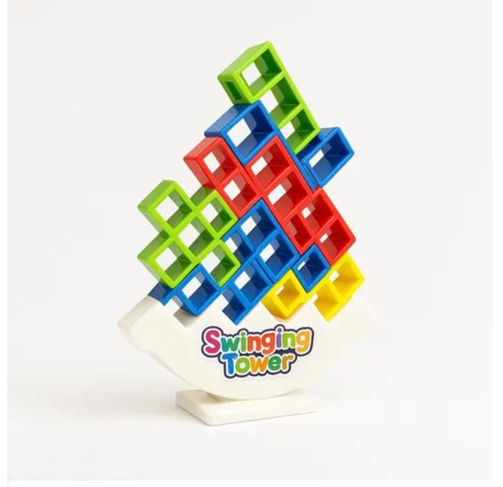 Swinging Tower Building Blocks