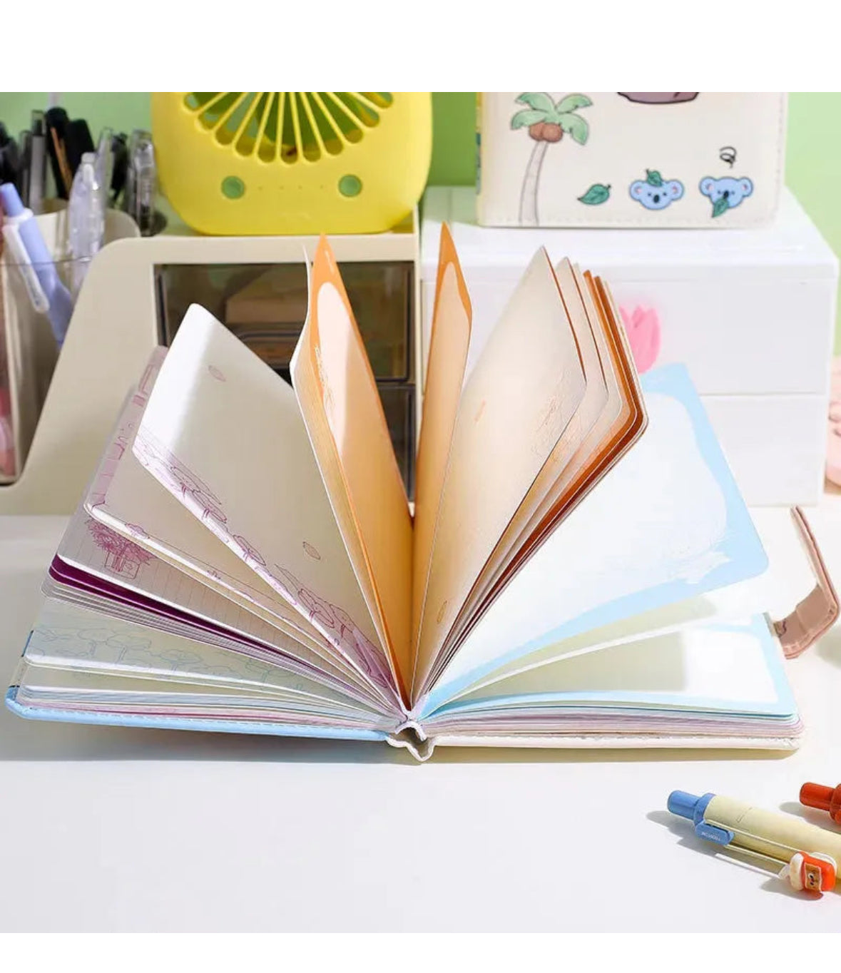 Cute panda journals