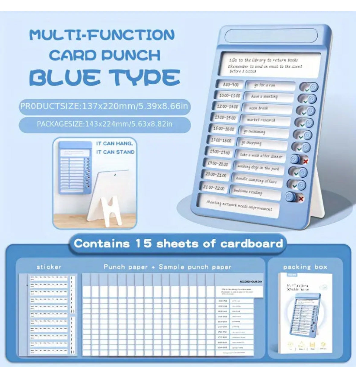 Self-Discipline Multifunctional Habit Tracker