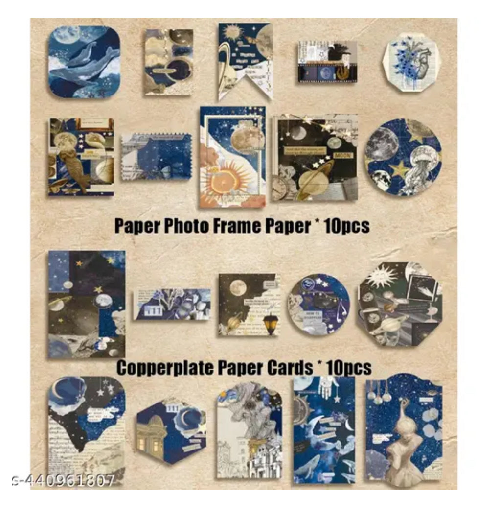 Vintage Aesthetic Scrapbook Kit(Butterfly garden theme )