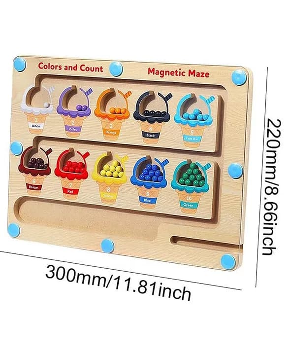 Magnetic Icecream Maze
