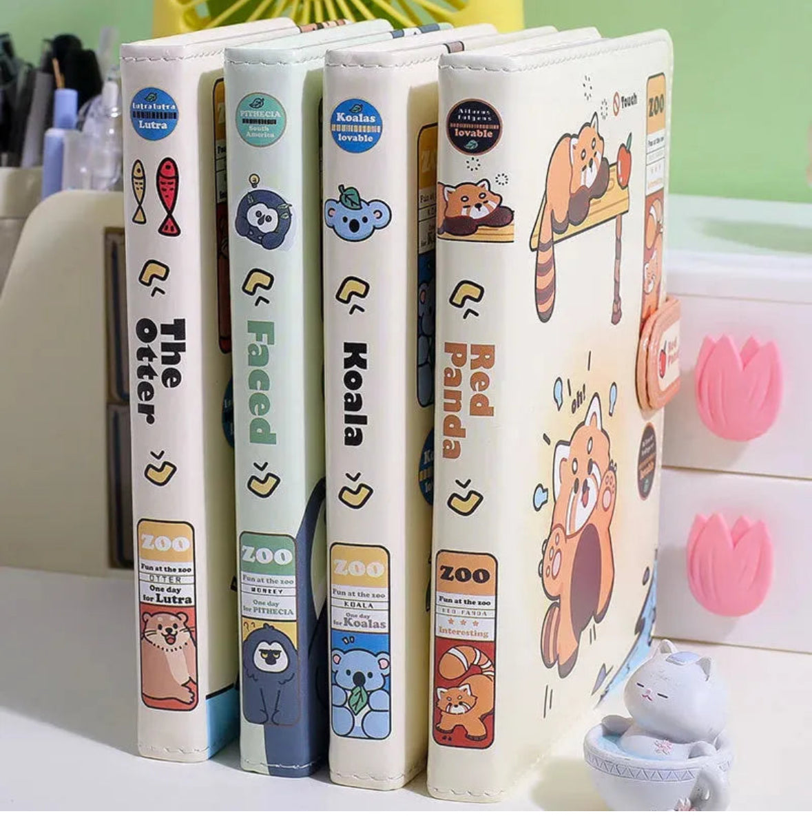 Cute panda journals