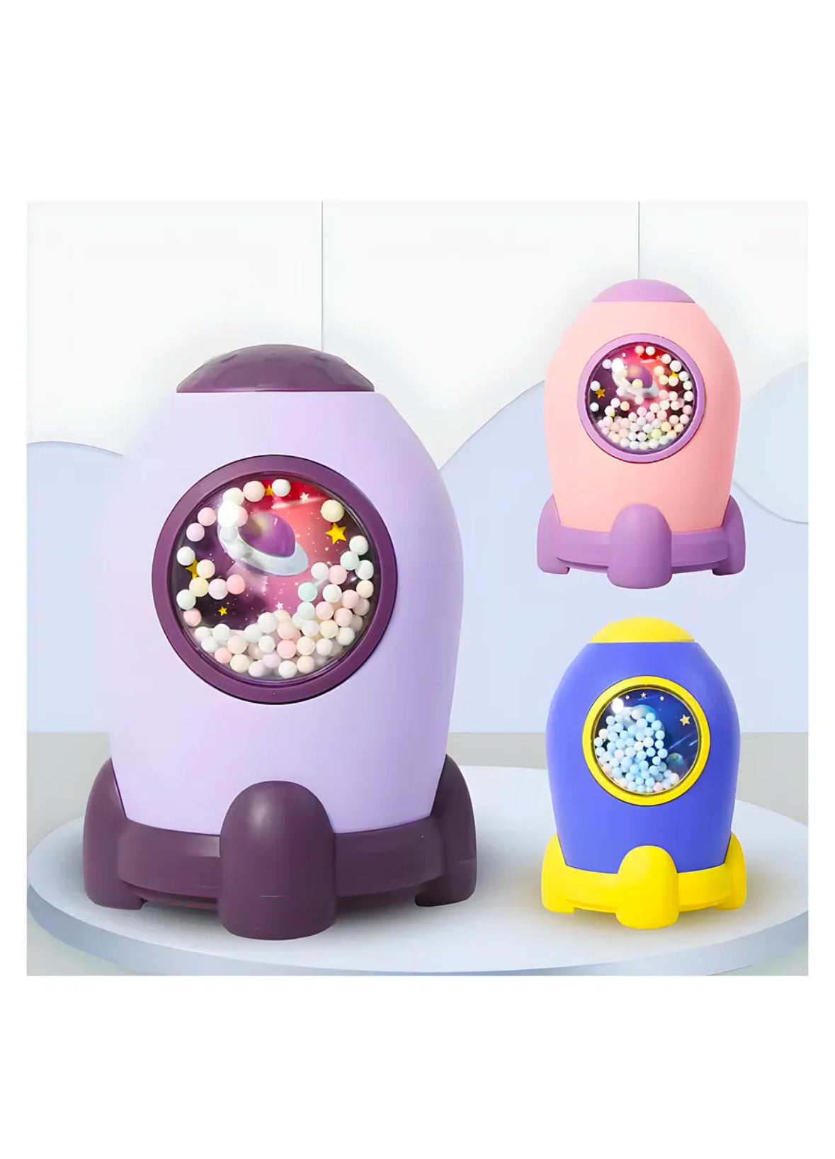 Rocket Shaped Money Bank
