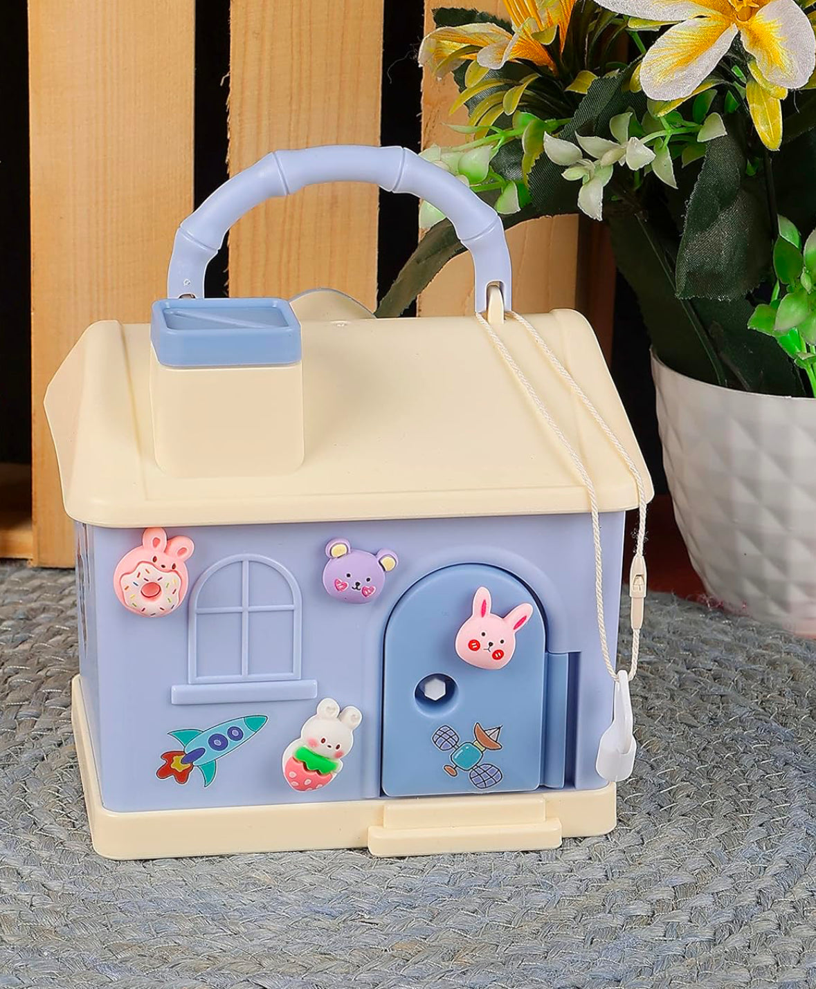 Money Bank House Shaped