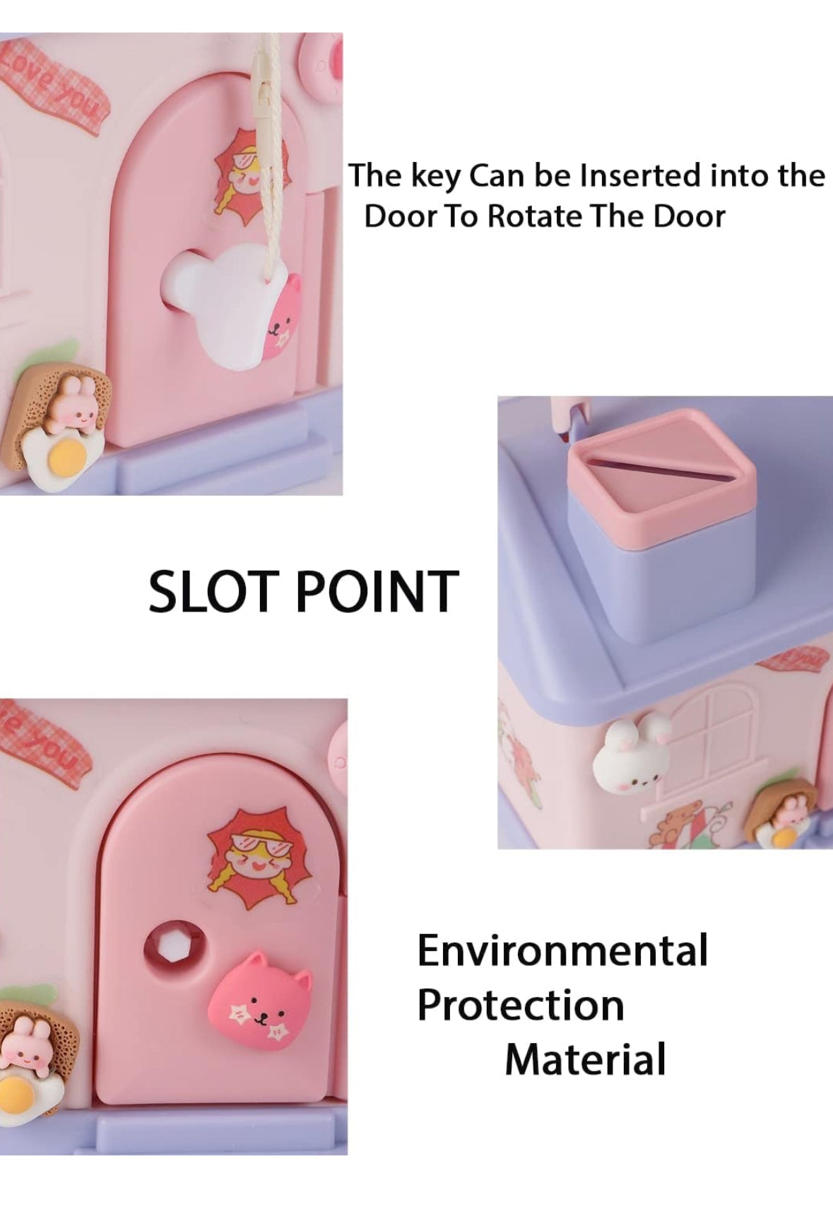 Money Bank House Shaped