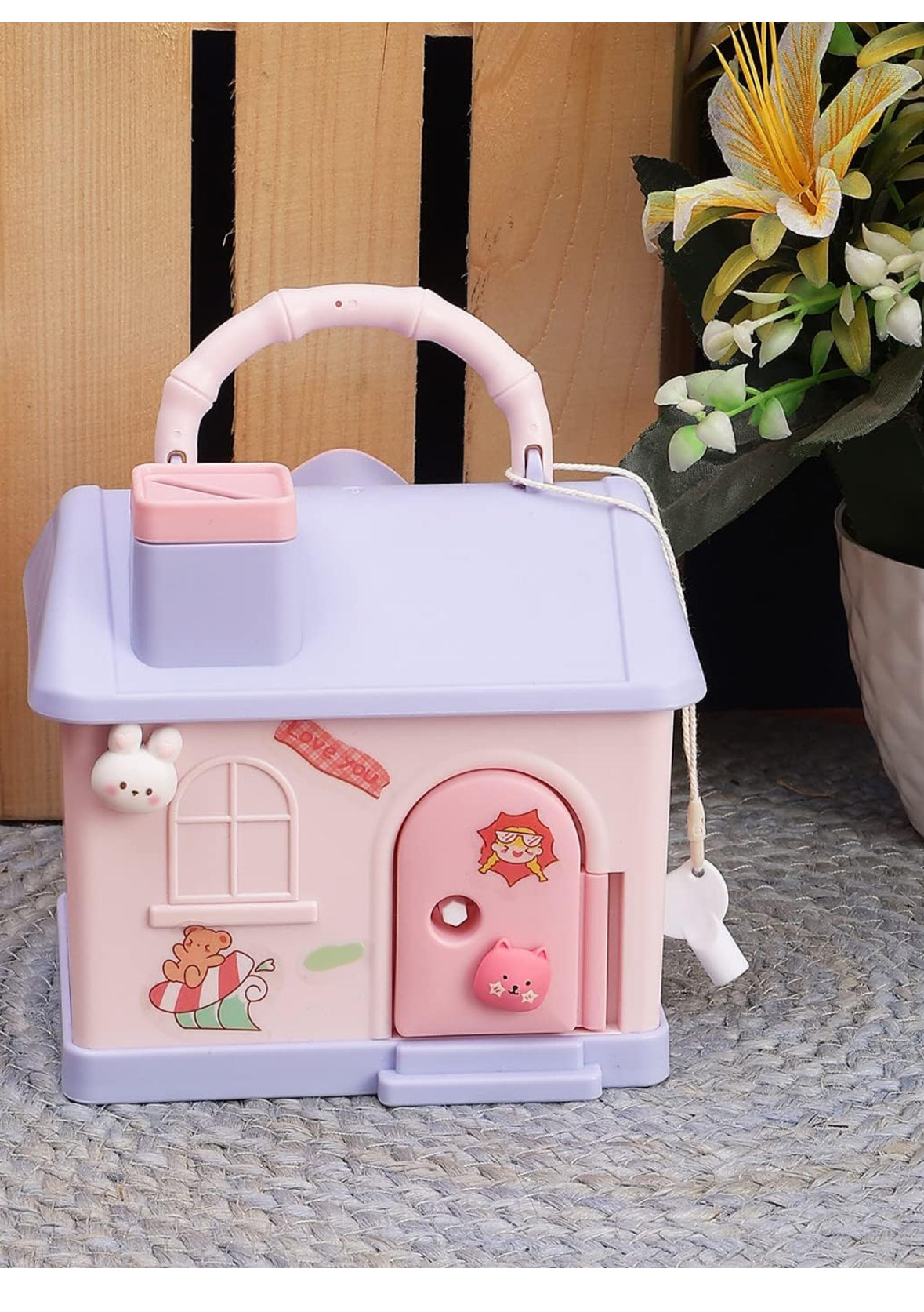 Money Bank House Shaped