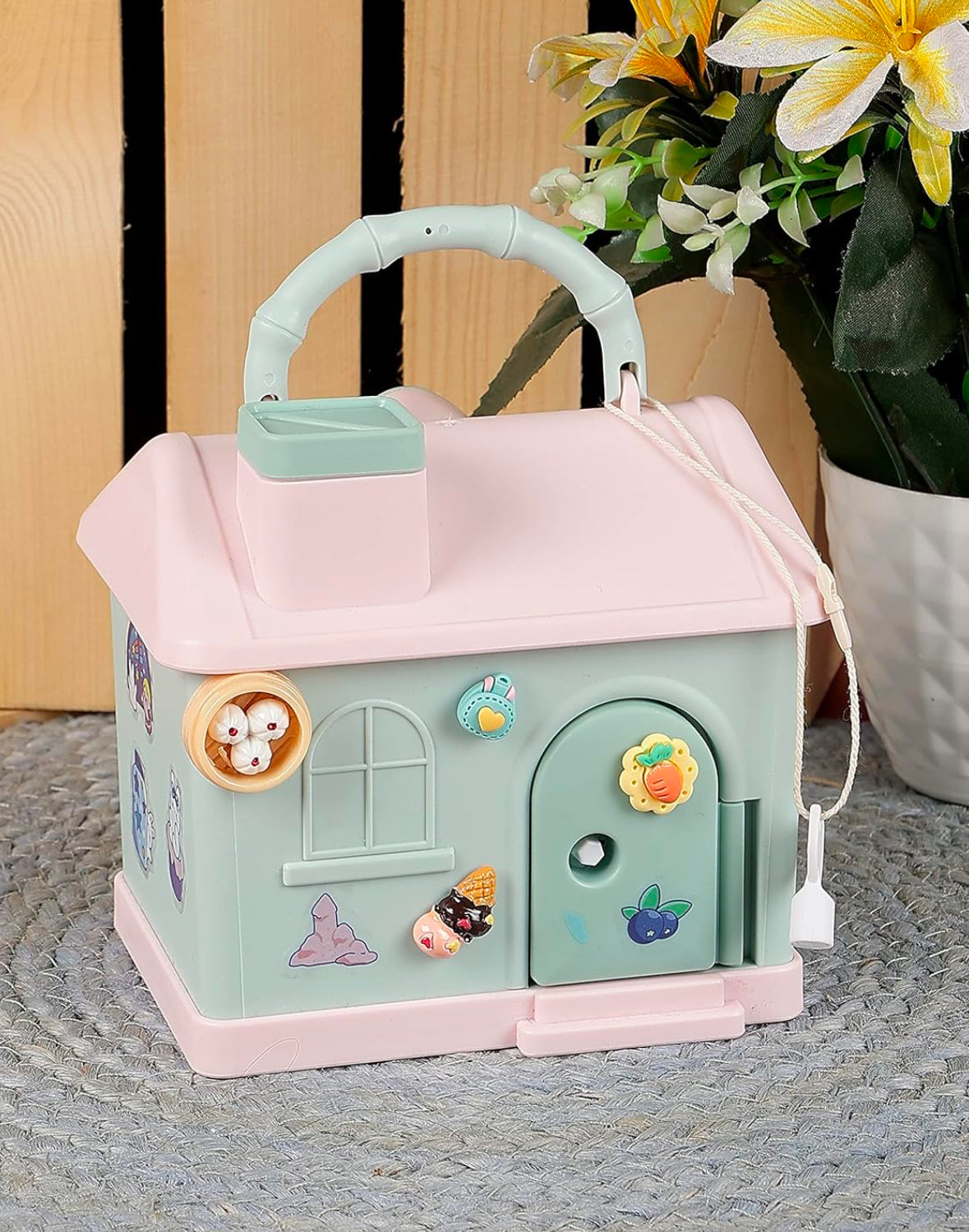 Money Bank House Shaped