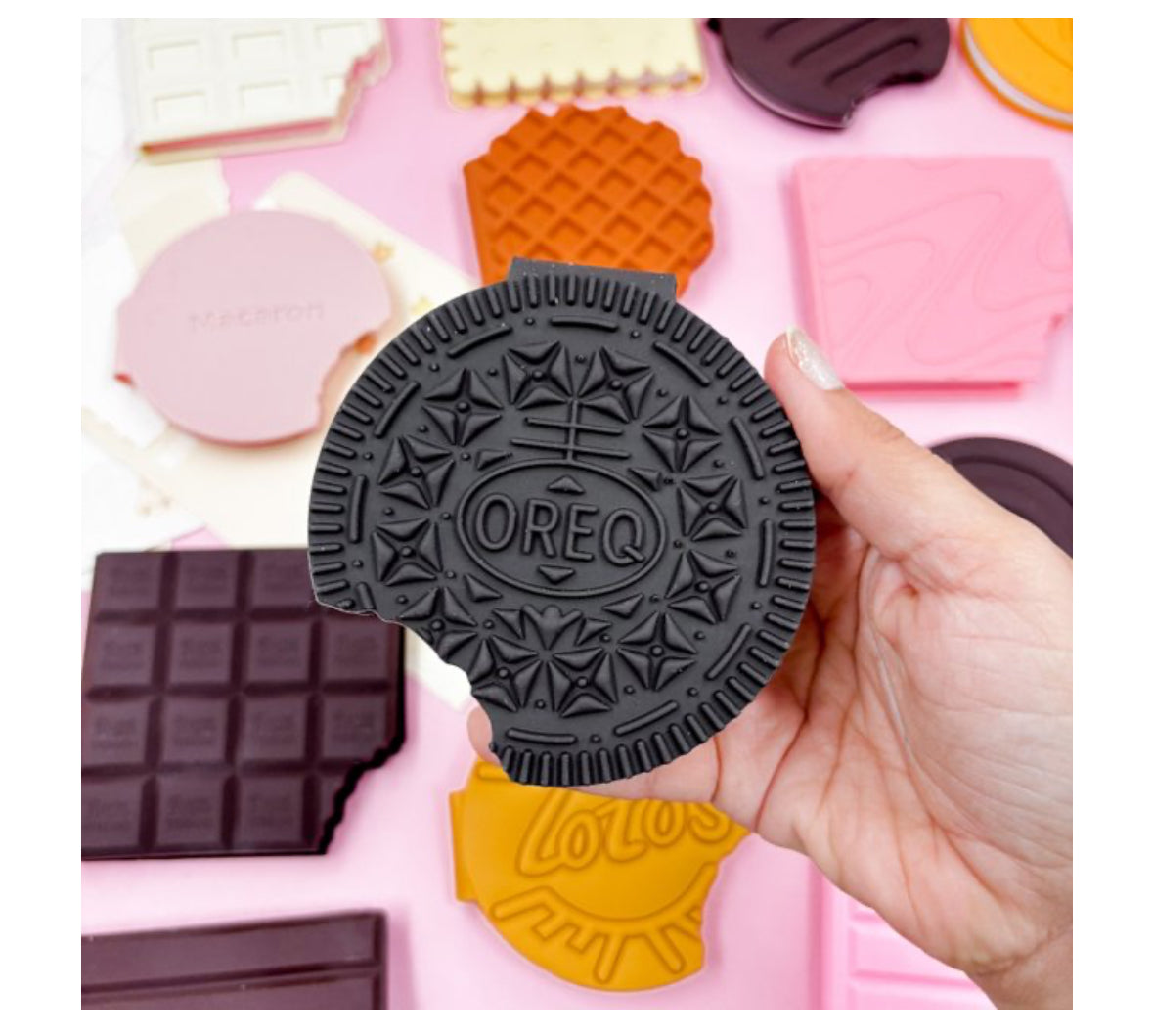 Oreo Shaped Notebook