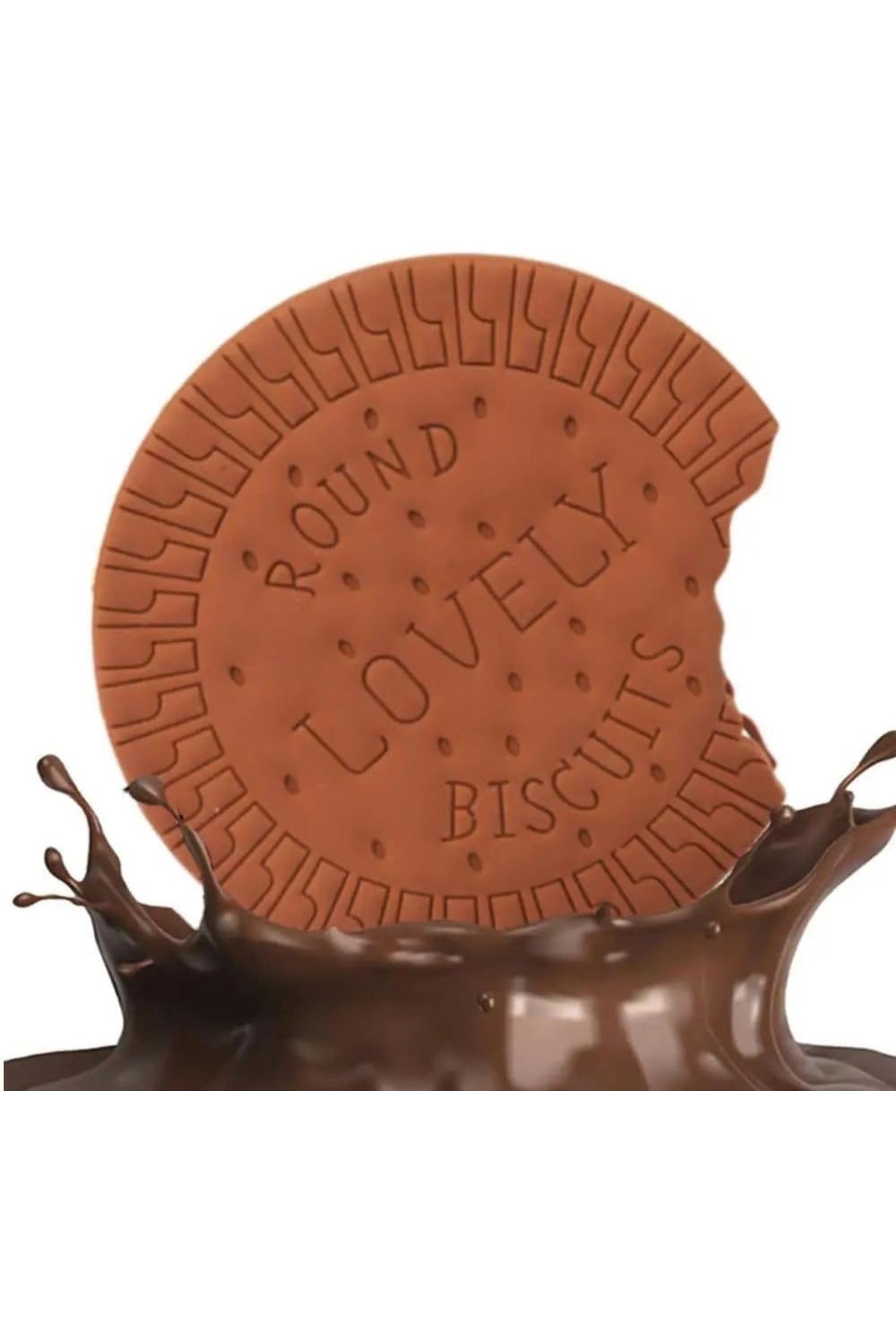 Biscuit shaped notebook