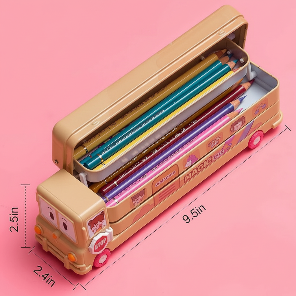 Bus-shaped box