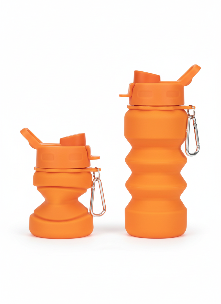 SpringSip- Foldable Water Bottle