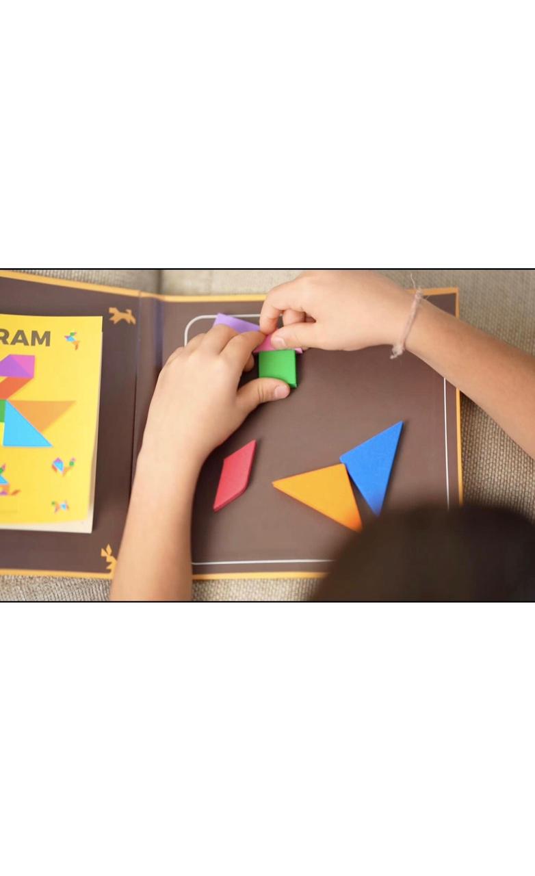 Magnetic Tangram