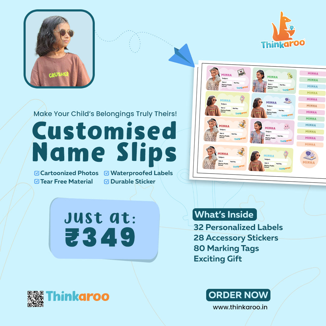 Personalised Name Slip