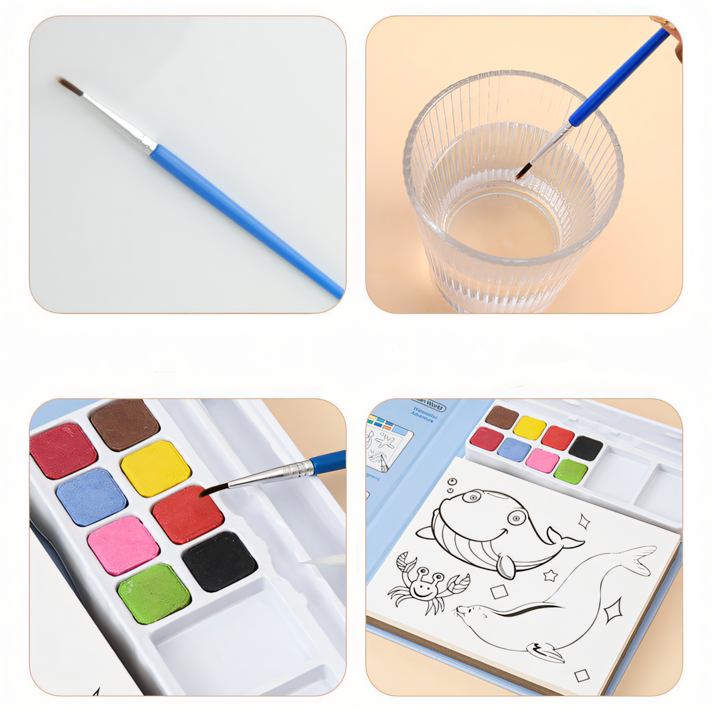 Water Coloring Diary