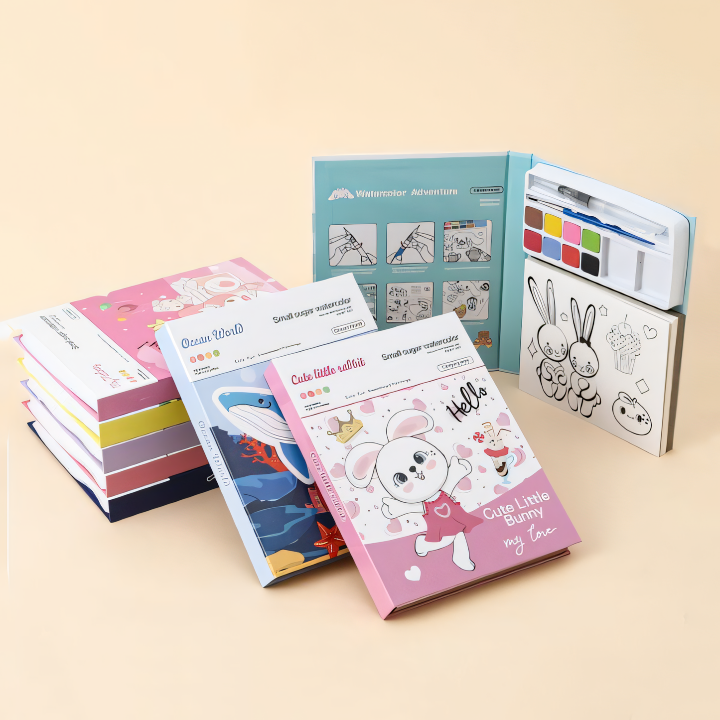 Water Coloring Diary