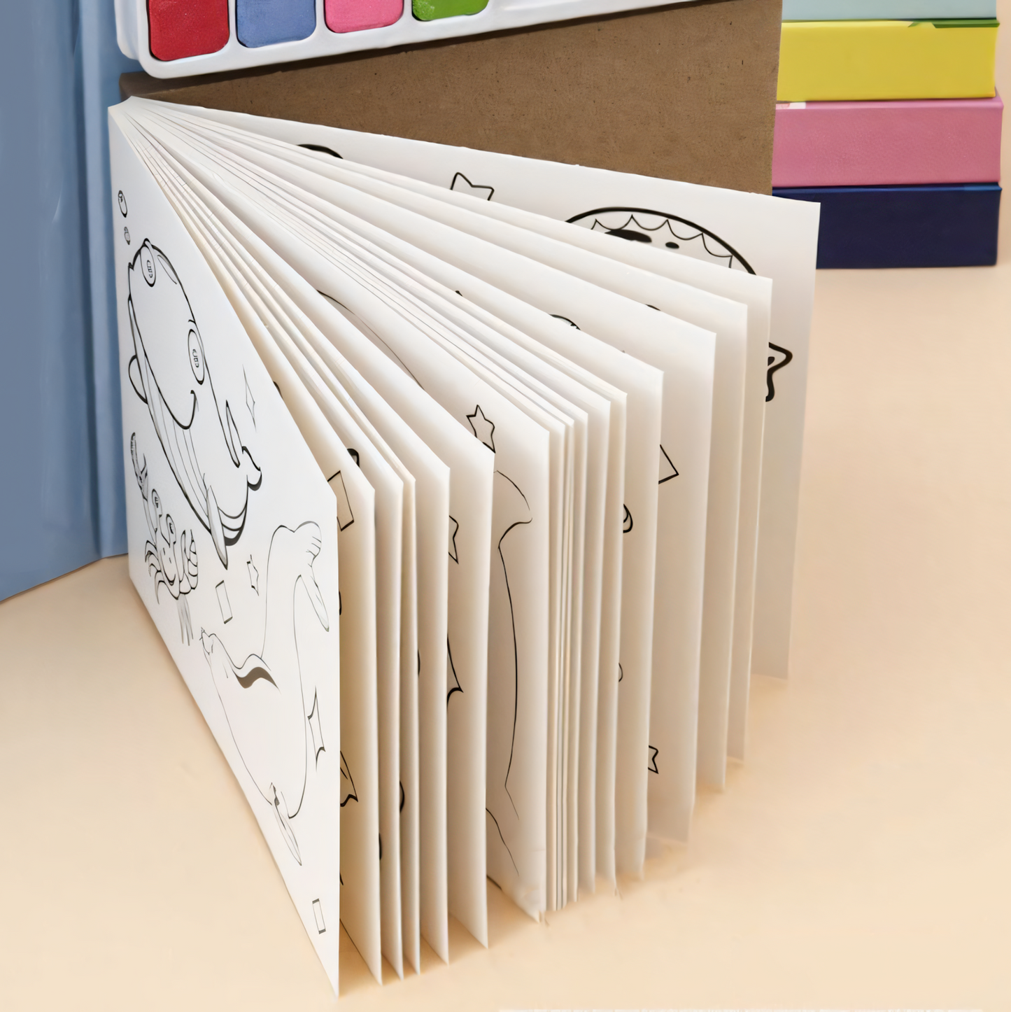 Water Coloring Diary