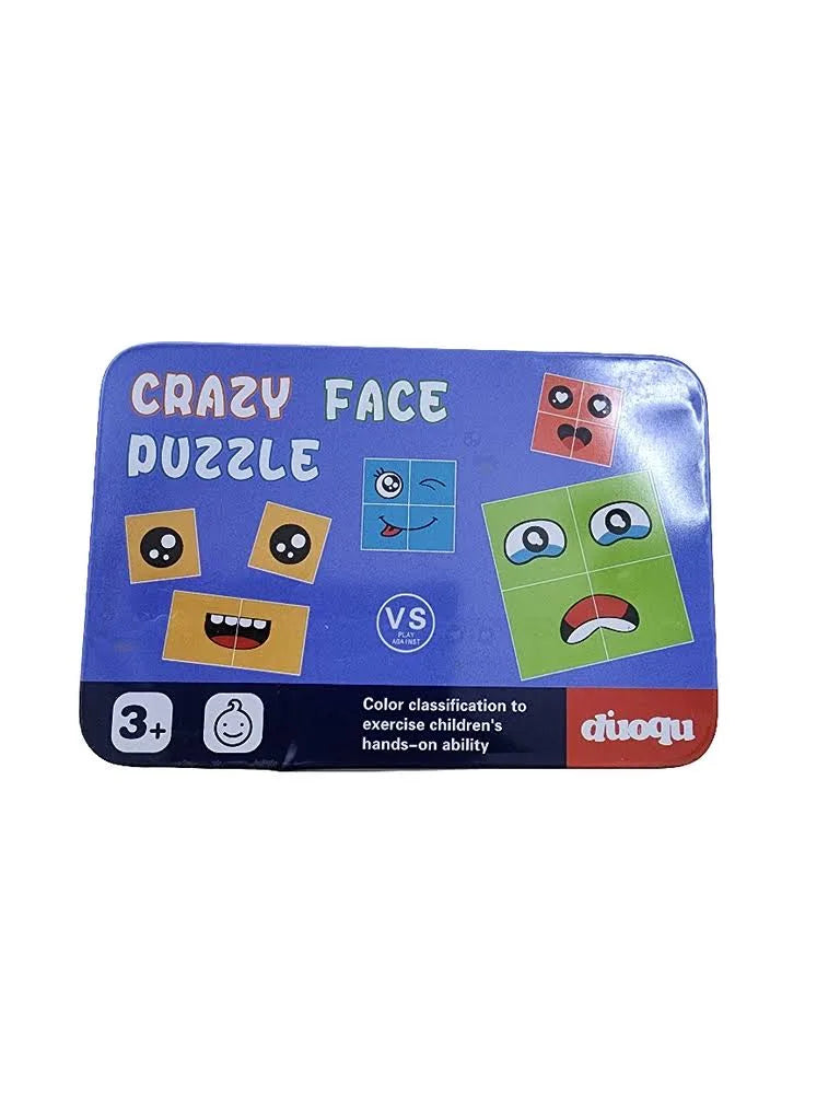 Crazy face puzzle