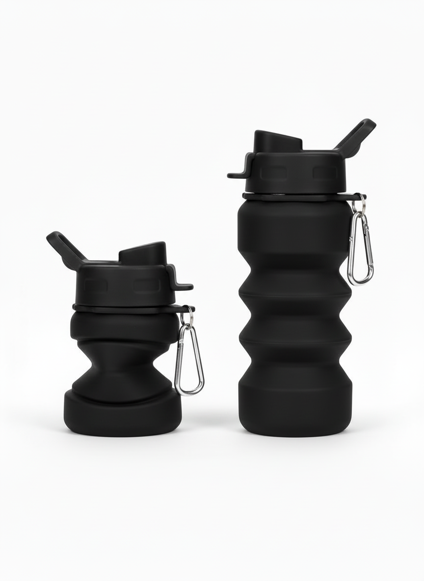 SpringSip- Foldable Water Bottle