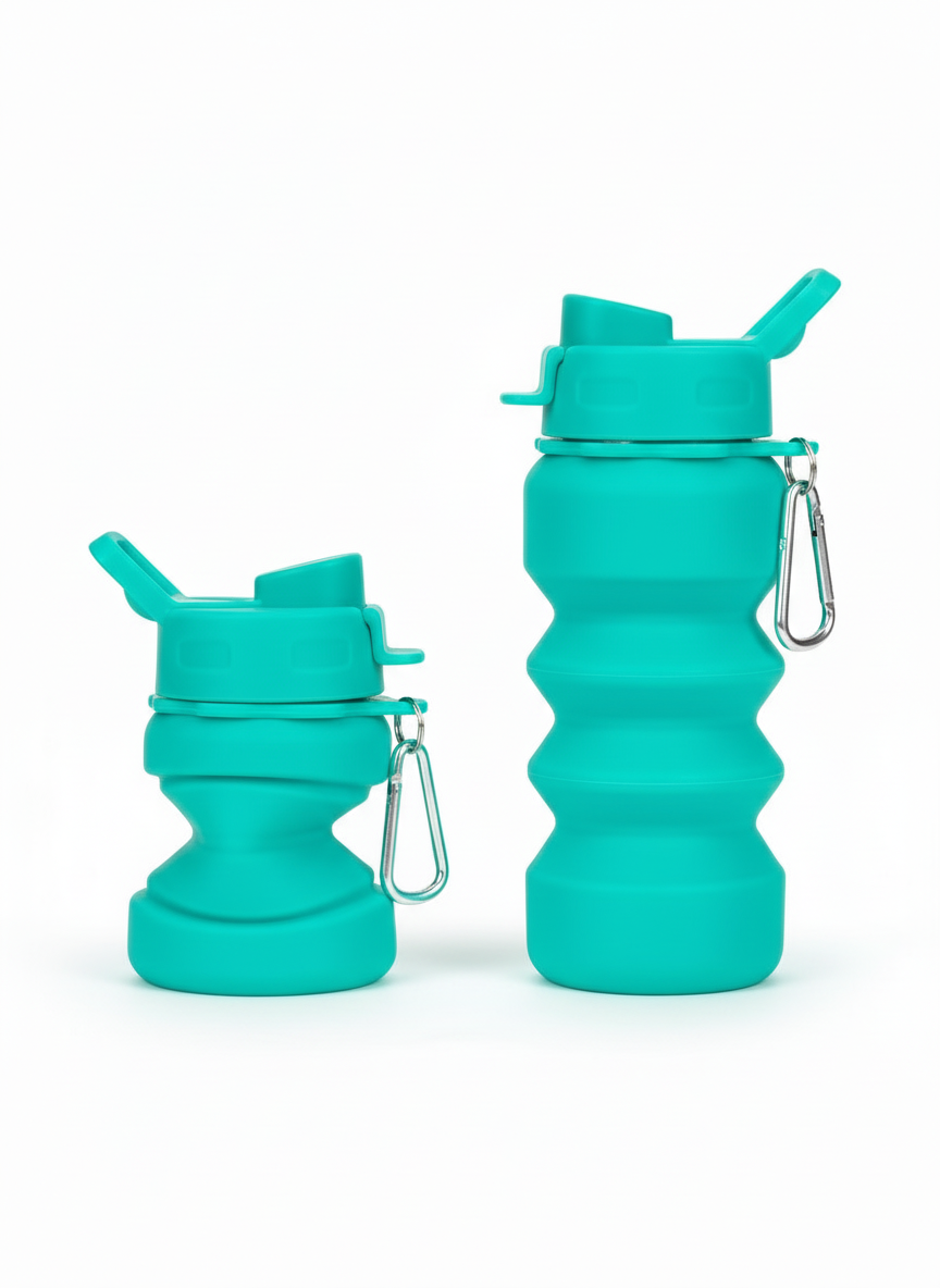 SpringSip- Foldable Water Bottle