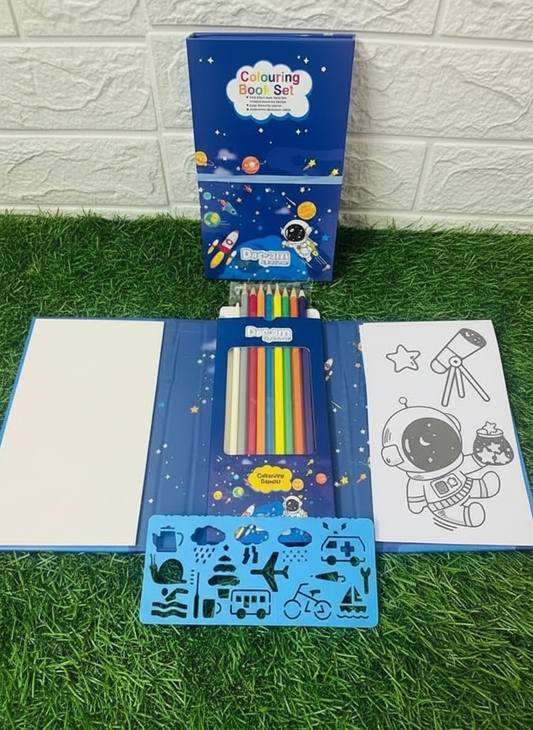 Colouring & Scratching Set