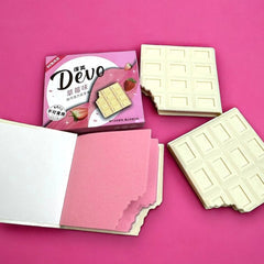 Strawberry-scented White Chocolate Notepad