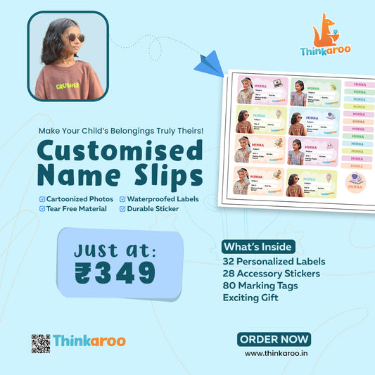 Personalised Name Slip